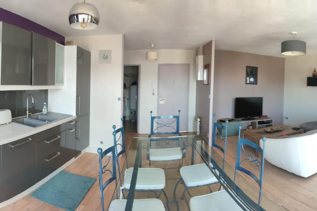 Grand T2 Lumineux Viarme/Talensac Avec Parking Nantes Exterior foto